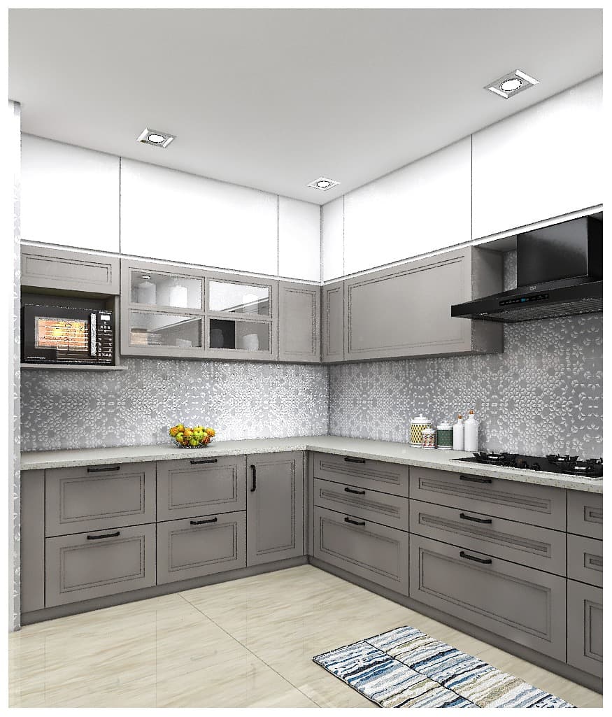 Gold Accent Kitchen
