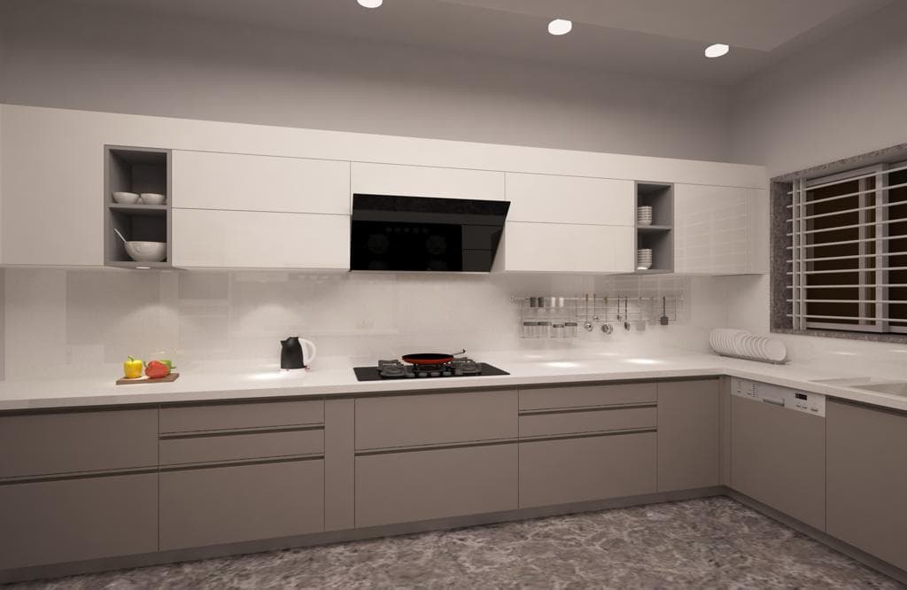Modern Grey Kitchen